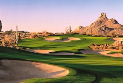 the 10th hole of troon norths championship pinnacle golf course