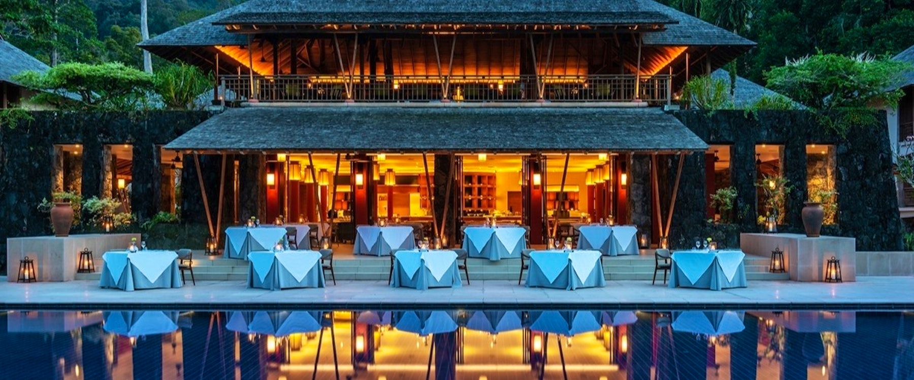 The Dining Room Exterior at The Datai Langkawi, Malaysia
