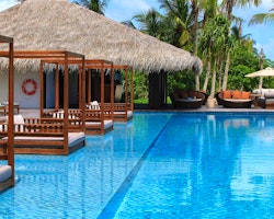 Swimming Pool at The Residence Maldives, Indian Ocean