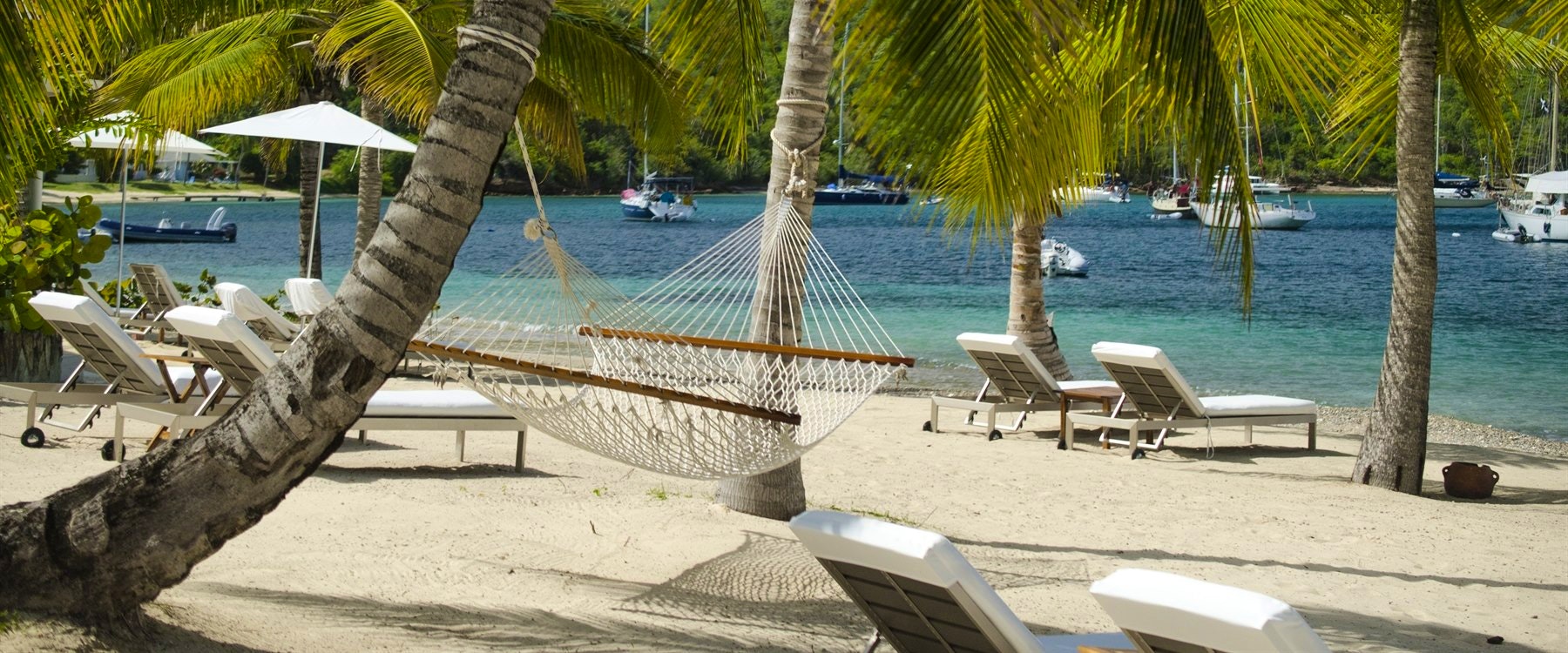 Hammock on the Beach at The Inn at English Harbour, Antigua