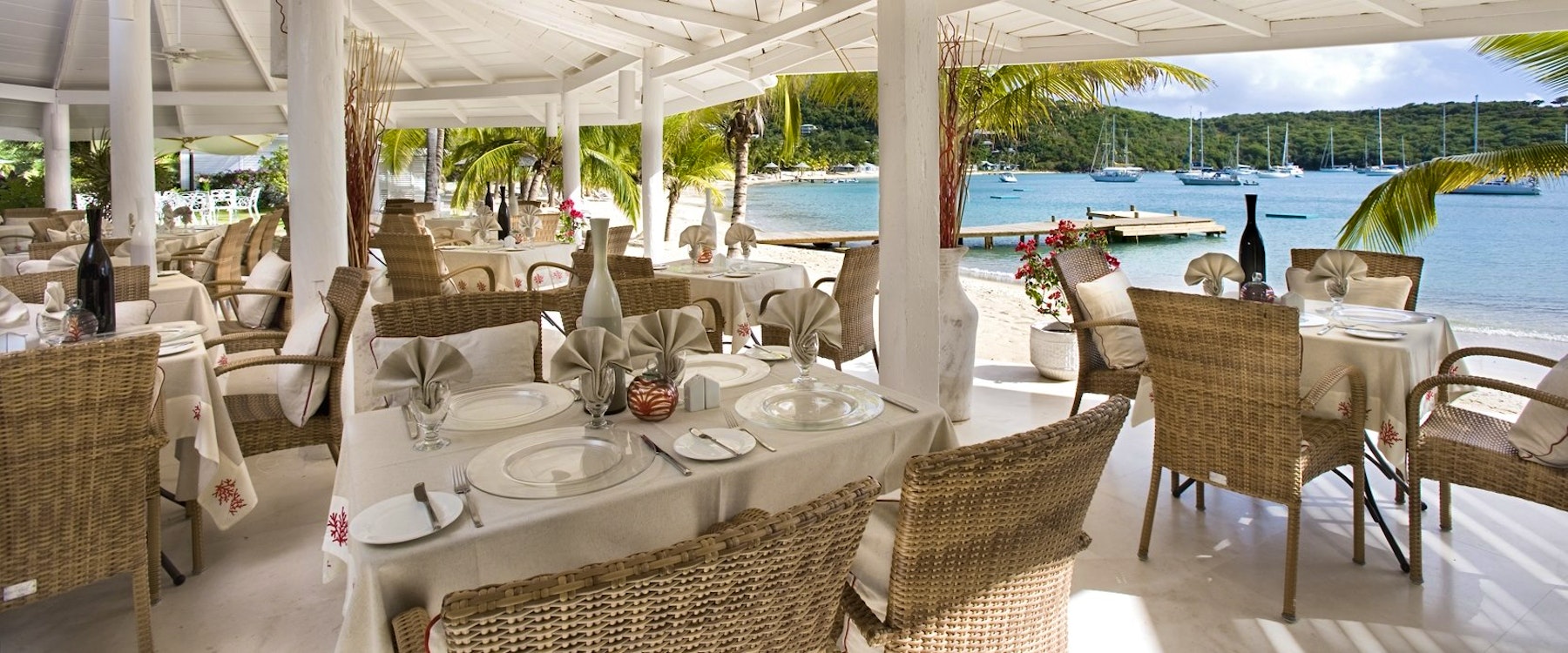 Reef Restaurant at The Inn at English Harbour, Antigua
