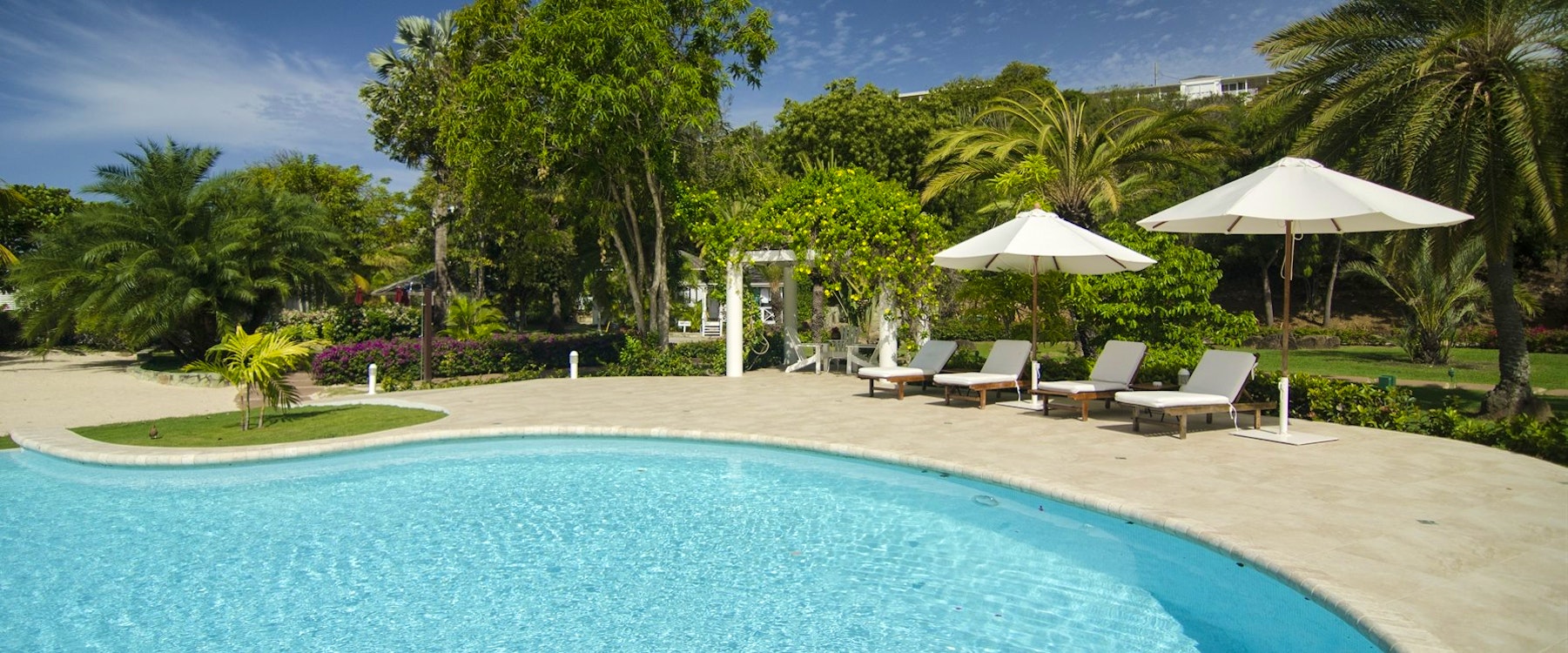 Pool Area at The Inn at English Harbour, Antigua