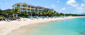 Beach at The Landings Resort and Spa by Elegant Hotels, St Lucia 