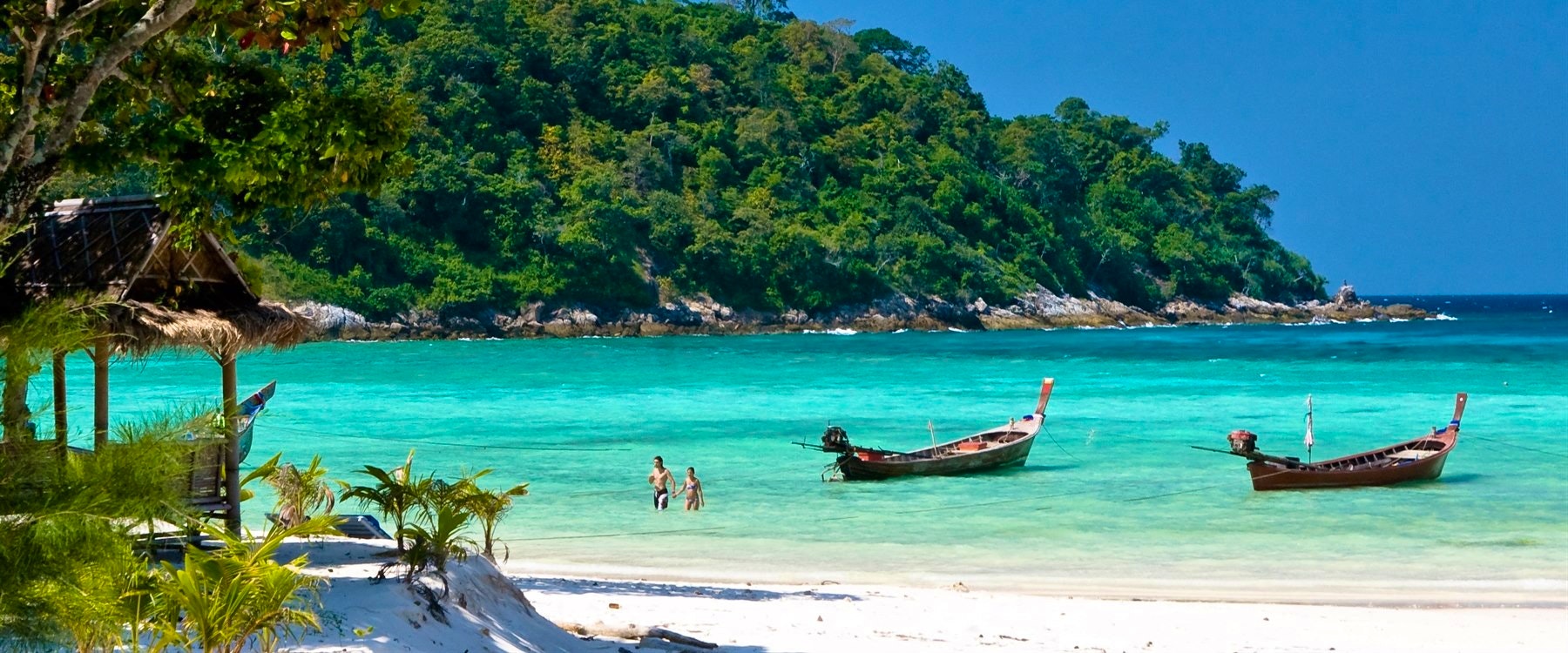 Beach area at The Racha