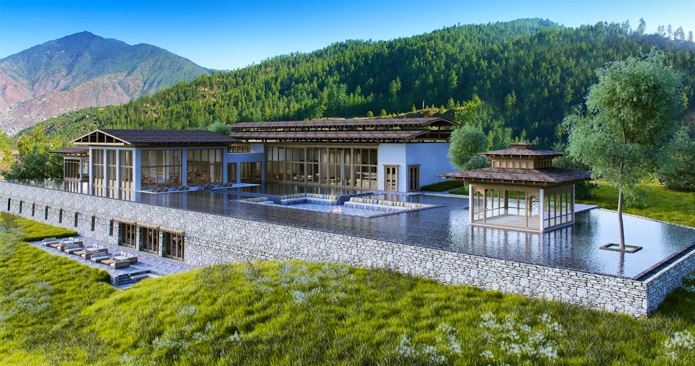 Main Building, Six Senses Thimphu, Bhutan