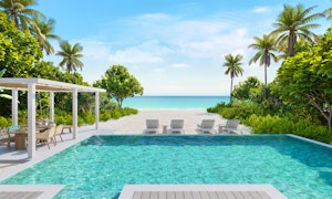 Three Bedroom Beach Villa Suite with Pool