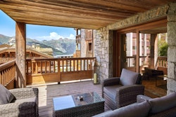 Three-Bedroom Prestige Apartment Terrace at Six Senses Residences, Courchevel