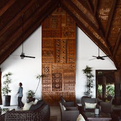 Lobby at Tokoriki Island Resort, Fiji