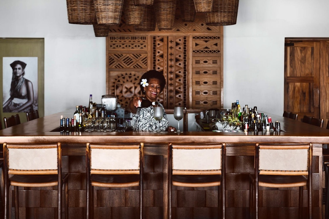 Bar at Tokoriki Island Resort, Fiji