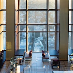 Lobby at Mandarin Oriental Tokyo, Japan
