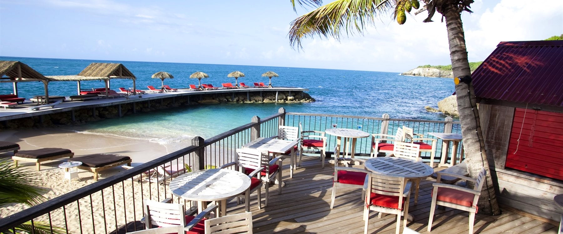 Terrace Dining at La Toubana Hotel & Spa, Guadeloupe