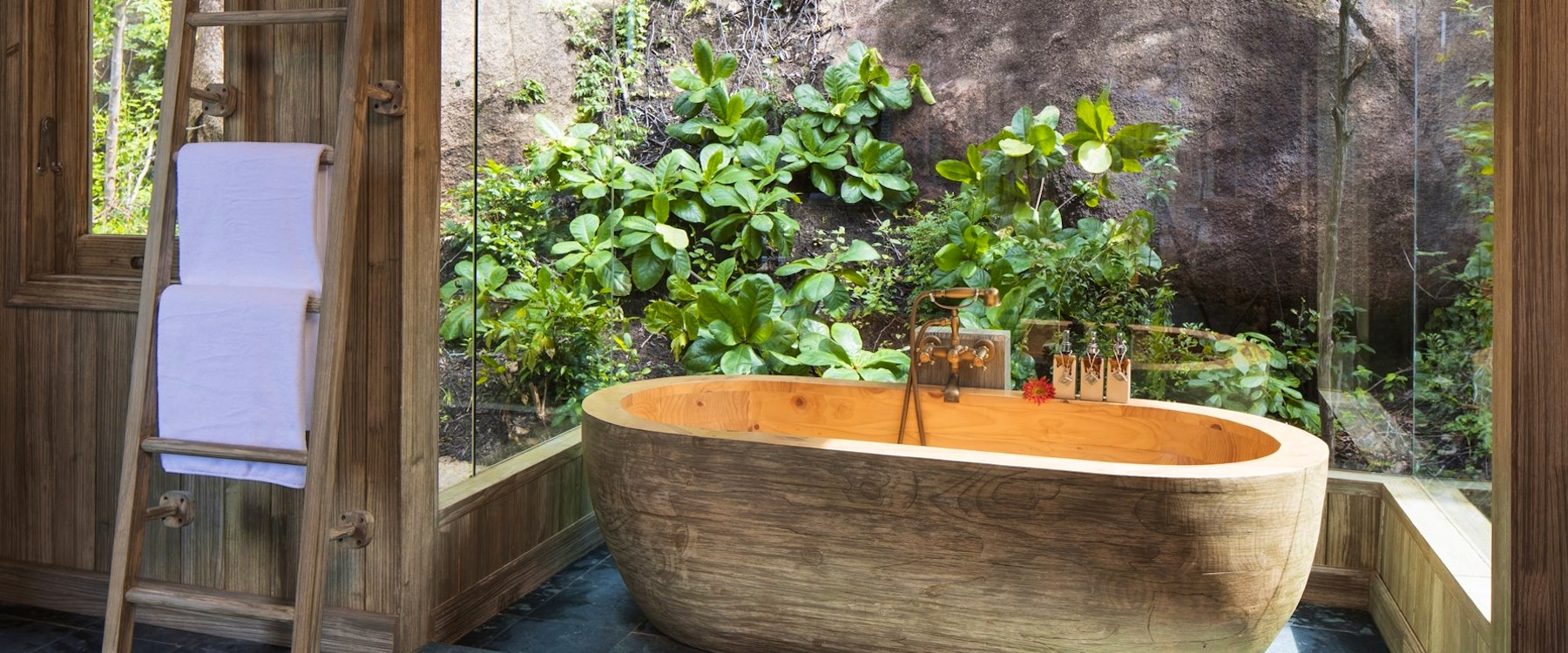 Tree top pool villa at An Lam Ninh Van Bay