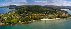 Aerial View of Trisara, Phuket