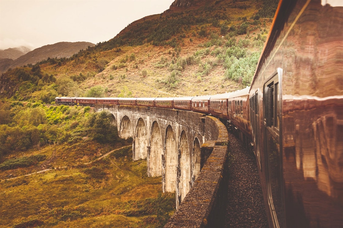 Exterior of Royal Scotsman, A Belmond Train, Scotland