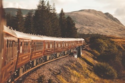 Exterior of Royal Scotsman, A Belmond Train, Scotland