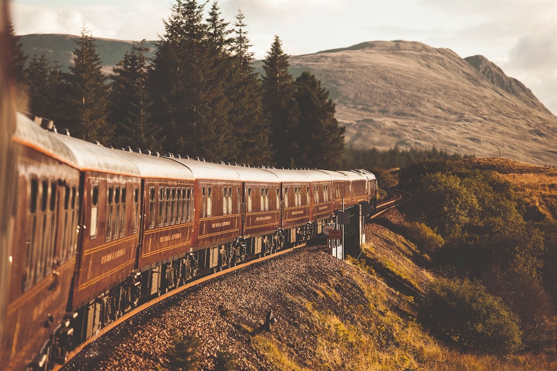 Exterior of Royal Scotsman, A Belmond Train, Scotland