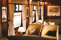 Interior at Royal Scotsman, A Belmond Train, Scotland