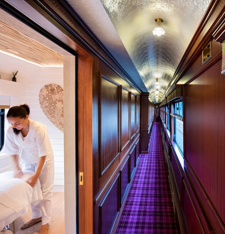 Exterior of Royal Scotsman, A Belmond Train, Scotland