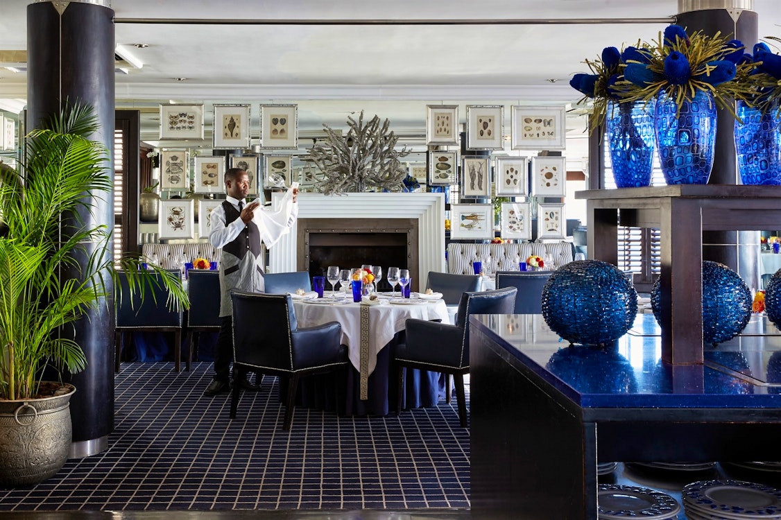 Azure Restaurant, The Twelve Apostles Hotel & Spa, Cape Town South Africa