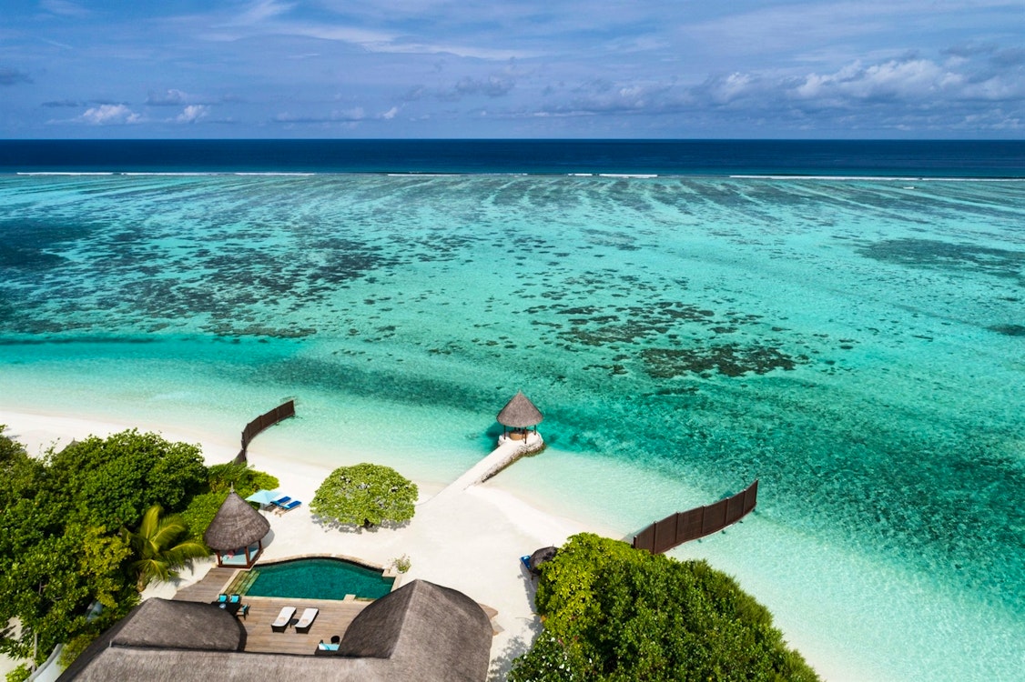 Two Bedroom Royal Beach Villa, Four Seasons Resort Maldives at Kuda Huraa