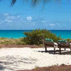 Beach Loungers at Vamizi Island, Mozambique