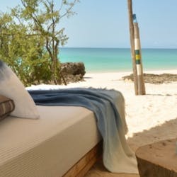 Beach Gazebo in Casa Marjani at Vamizi Island, Mozambique