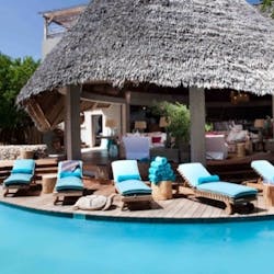 Living Area in Casamina at Vamizi Island, Mozambique