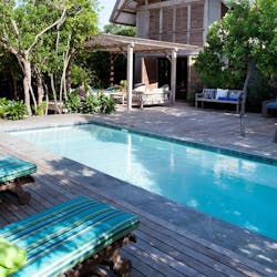 Swimming Pool in Kipila at Vamizi Island, Mozambique