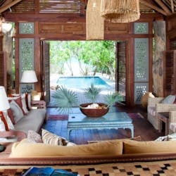 Guest Area in Suluwilo at Vamizi Island, Mozambique