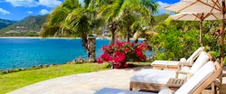 View from the Luxurious Spa at Curtain Bluff, Antigua