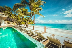 beach pool at carana beach hotel