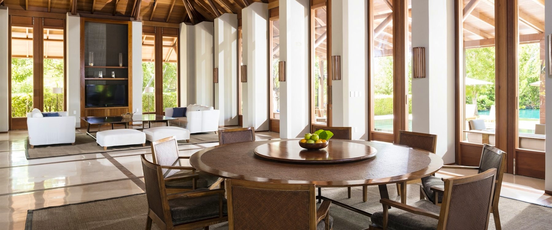 Living Area at Amanyara, Turks and Caicos