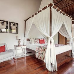 Two Bedroom Pool Villa bedroom, The Pavilions, Bali
