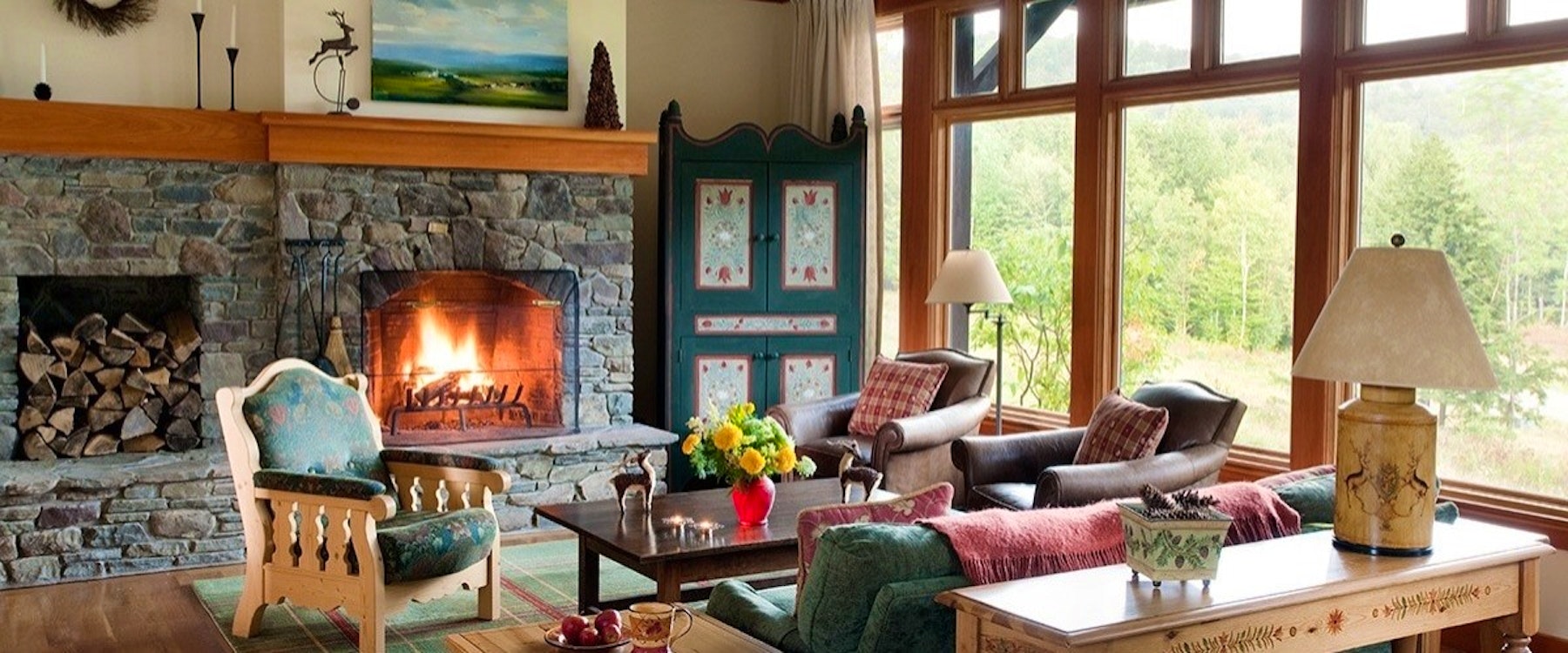 Villa Interior at Trapp Family Lodge, Stowe & Woodstock 