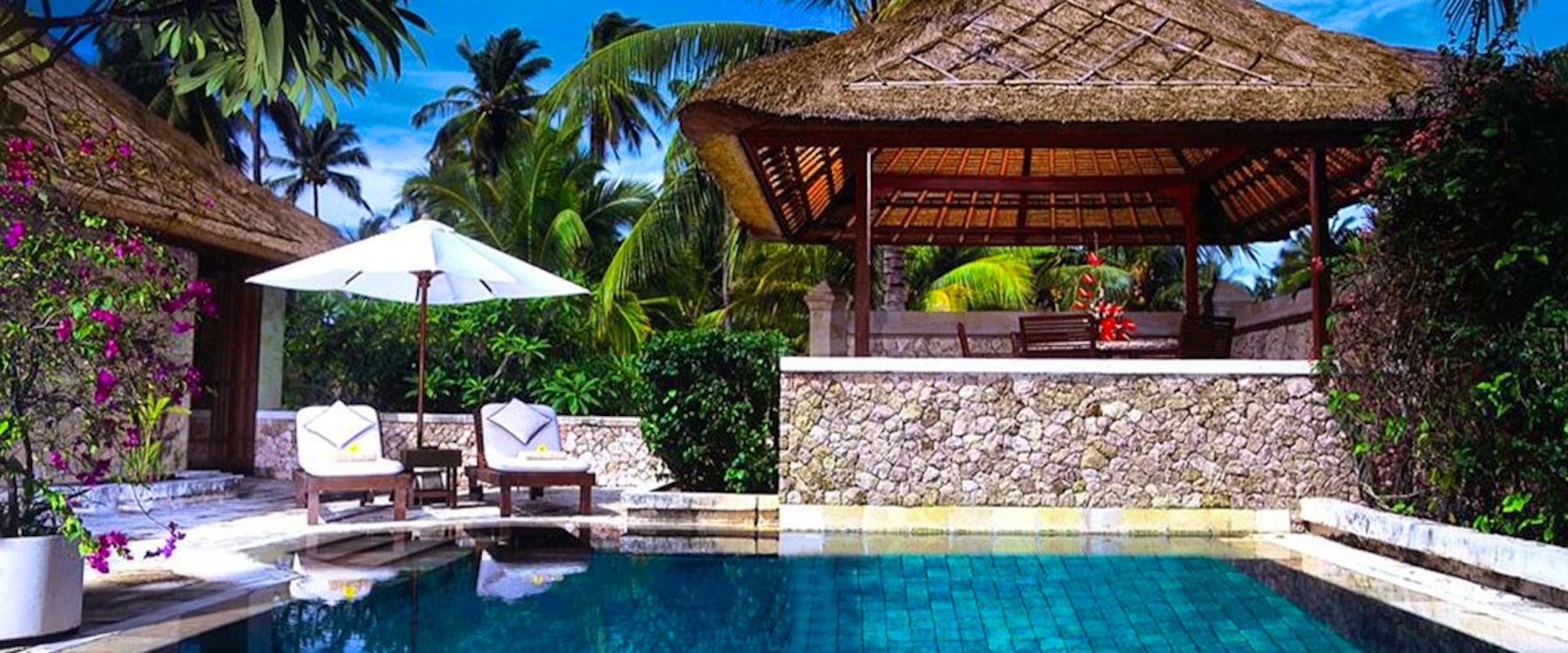 luxury two bedroom ocean view villa with private pool