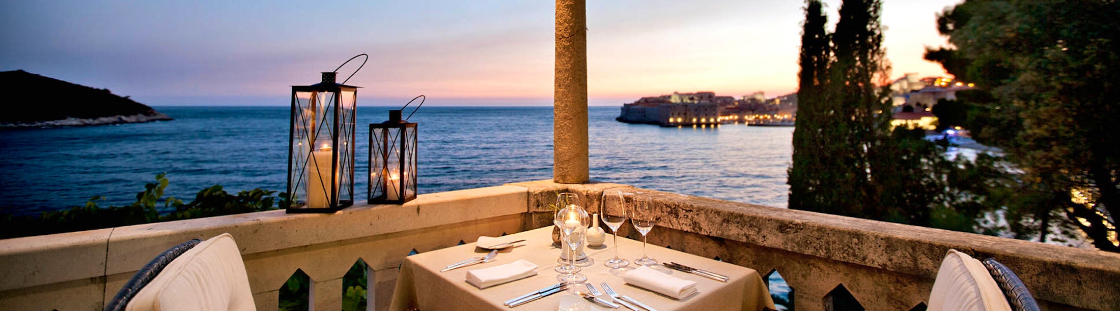 Dining with Beautiful View, Villa Orsula, Dubrovnik