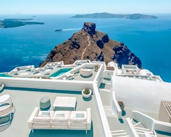villa swimming pool grace santorini auberge resorts collection santorini greece