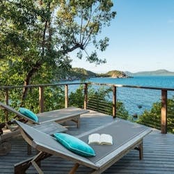 Point View deck at bedarra island queensland