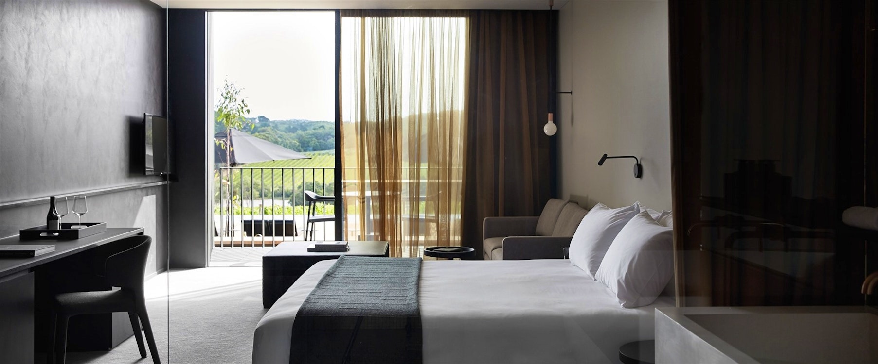 Vineyard Room at Jackalope Hotel Mornington Peninsula, Victoria, Australia 