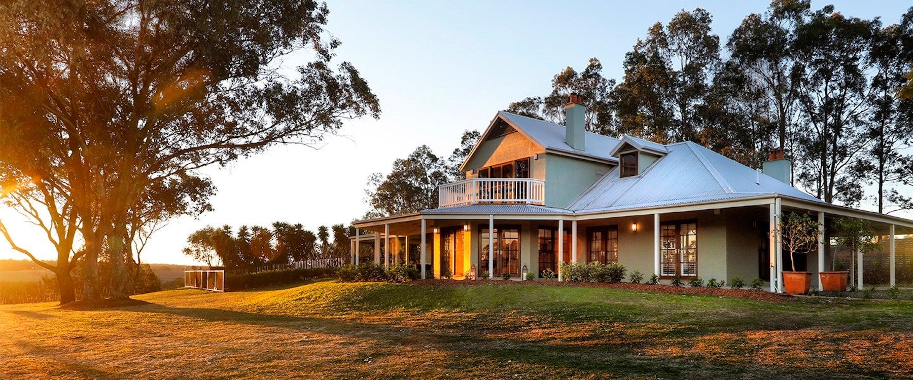 Vineyard house  at Spicers Vineyards Estate