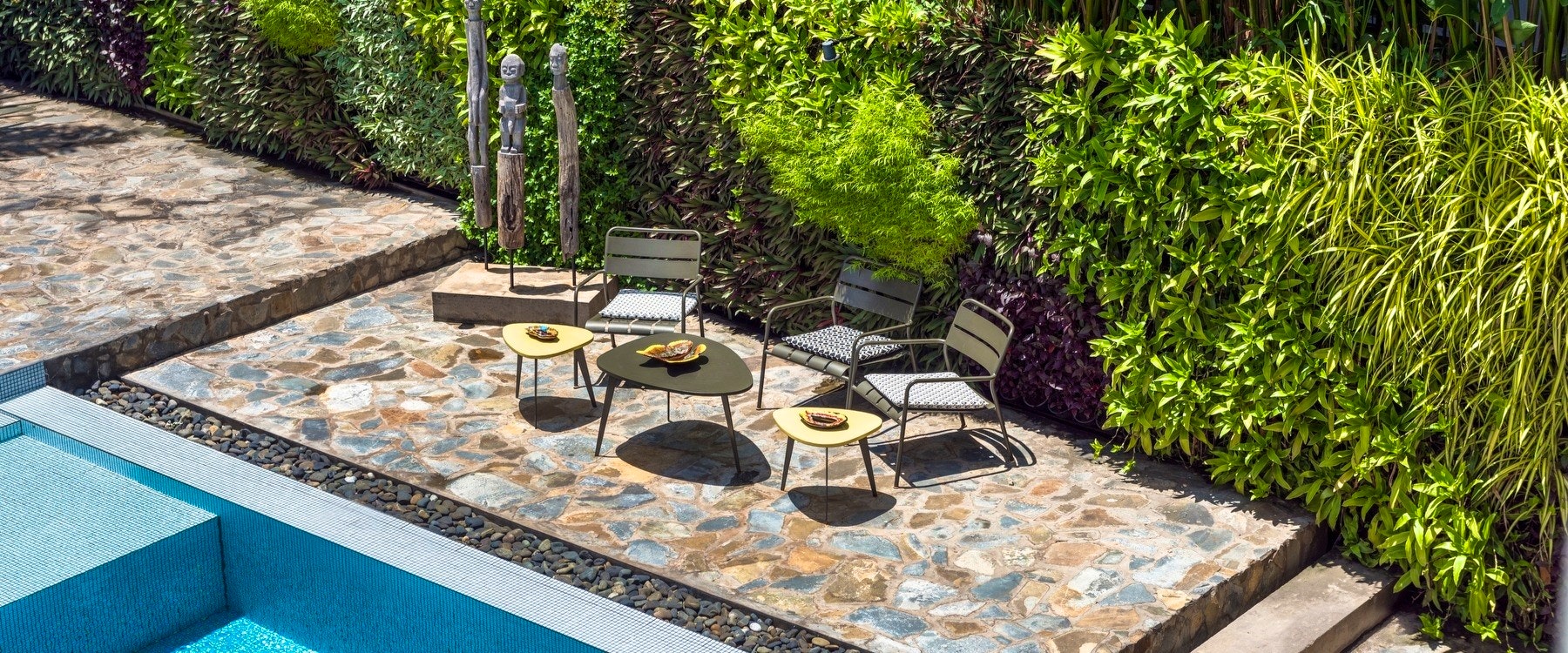 Poolside Terrace at Viroth’s Hotel, Siem Reap