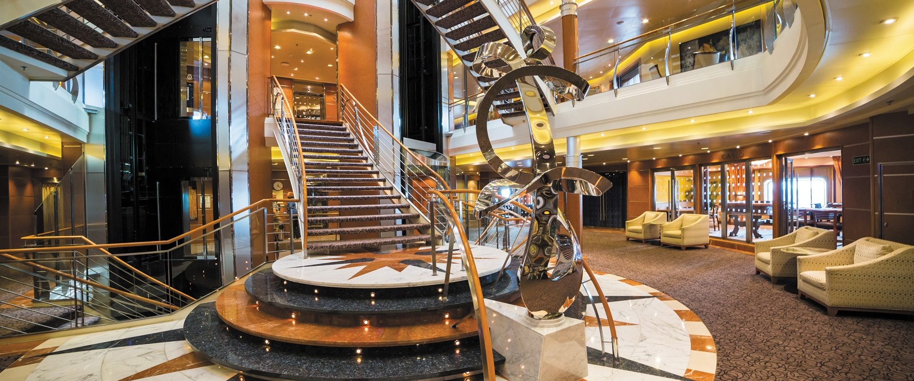 Atrium, Regent Seven Seas Voyager
