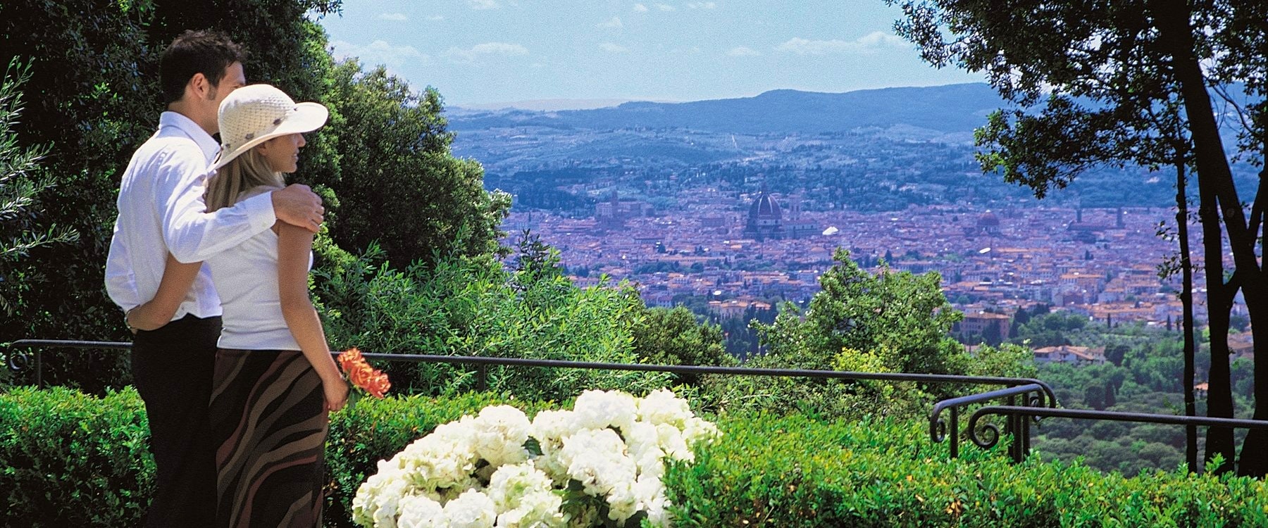 Beautiful View from Villa San Michele, A Belmond Hotel, Florence, Italy