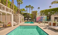 Pool Deck, Viceroy Santa Monica, California, USA