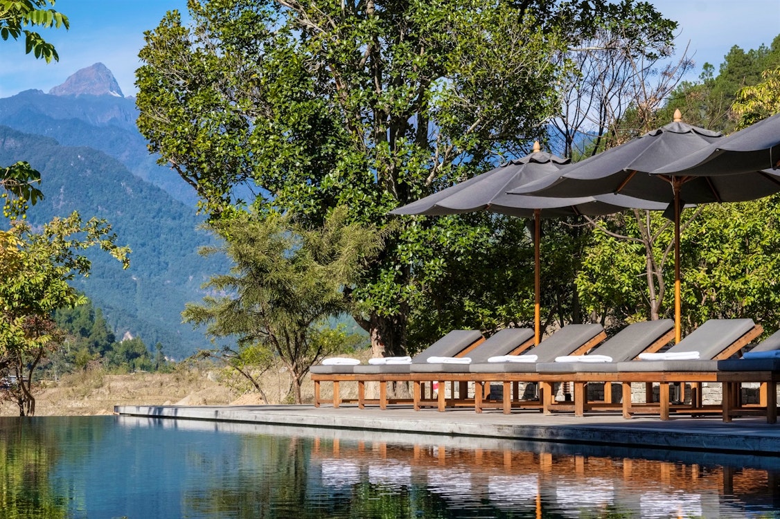 amankora punakha swimming pool