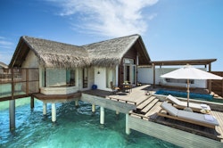 Exterior of Water Sunrise Villa, Fairmont Maldives