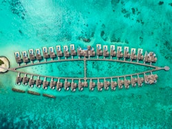 Aerial Water Villas, Fairmont Maldives