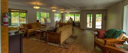 Welcome lounge at Great Bear Lodge