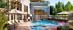 Pool & Jacuzzi At Westin Resort & Spa Whistler
