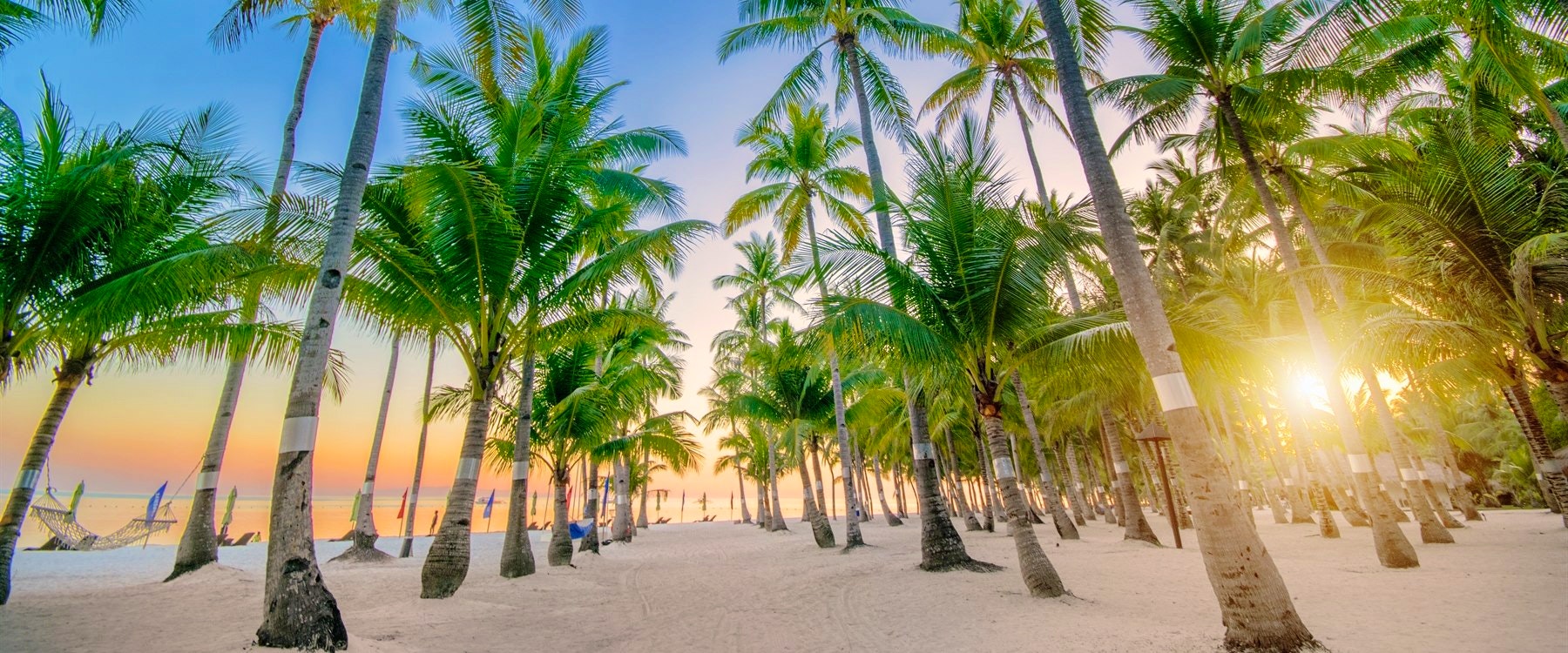 West wing beachfront at South Palms Resort, Bohol, Philippenes